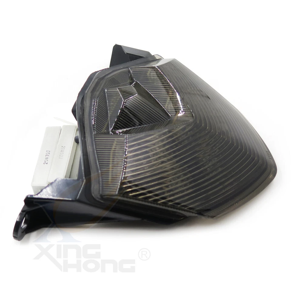 Smoke Tail Brake Light w/ Turn signal For 09 - 12 Kawasaki Ninja ZX-6R / ZX600 - Image 4 of 4