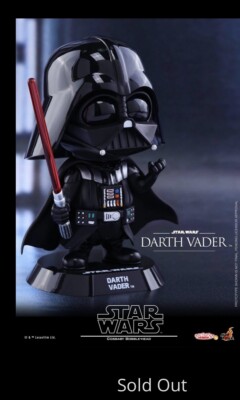 Star Wars Darth Vader Cosbaby Bobble Head COSB305 - New Sealed | eBay