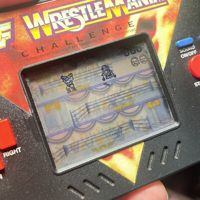 WWF WrestleMania Challenge 1989 Acclaim Handheld Wrestling Video
