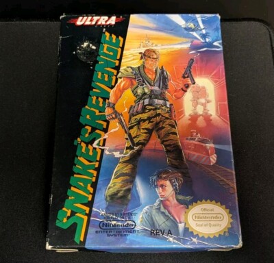 Snake's Revenge (Nintendo NES, 1990) Complete | Authentic | Tested/Working