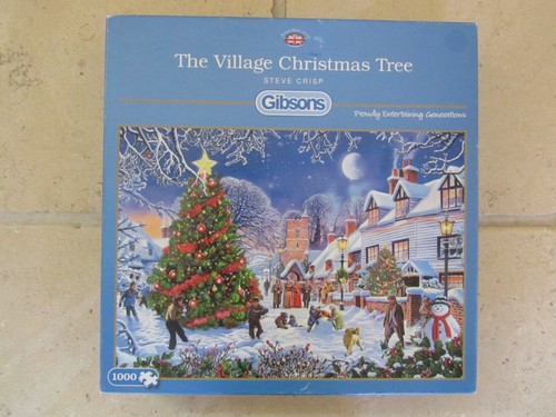 Gibsons “The Village Christmas Tree” 1000piece Jigsaw