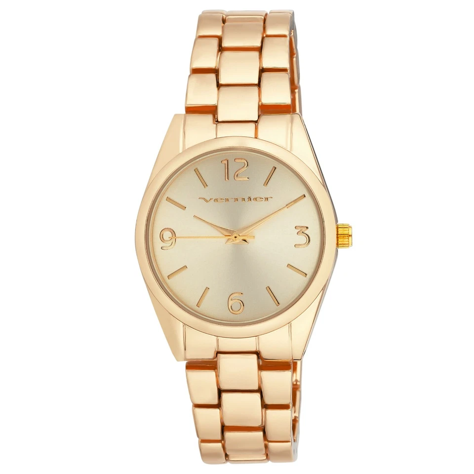 Vernier Womens 32mm Round Link Watch - Image 3 of 4