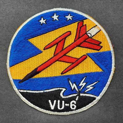Original USN Patch VU-6 Navy Utility Squadron KD2R5 Aerial Target Drone Norfolk