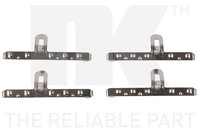 Nk ZubehöRsatz Scheibenbremsbelag 7999048 FüR Seat Vw Golf 86C Polo Cordoba 1H1