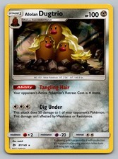 Pokemon TCG SM Base Set Alolan Dugtrio 87/149