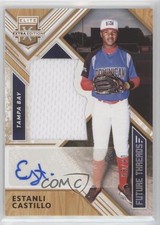 2018 Panini Elite Extra Edition Gold 6/99 Estanli Castillo #FTSA-EC Auto hg6