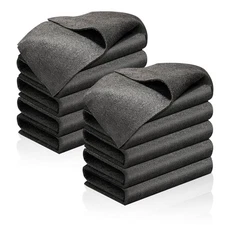 10 Pcs Thickened Magic Cleaning Cloth, Upgrade Reuseable Streak Free Microfib...