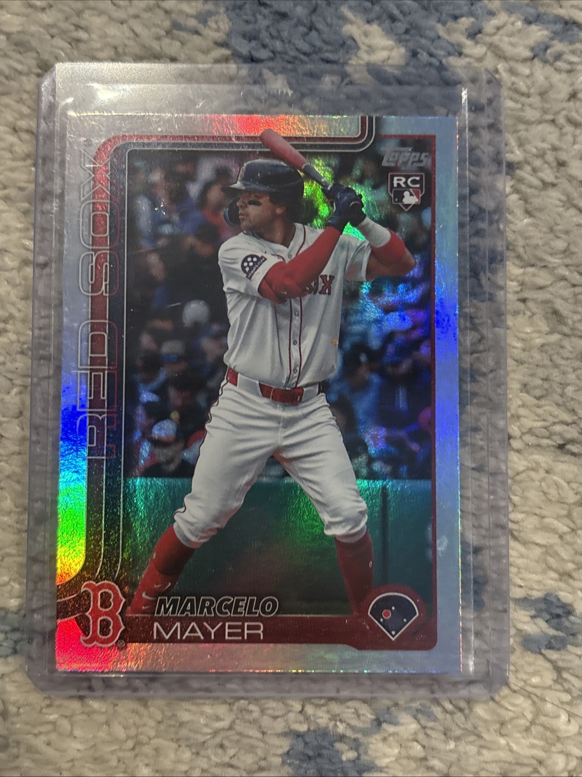 2025 Topps Update Marcelo Mayer Rainbow Foil #US105 RC Rookie Boston