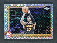 2025-26 Topps Chrome ONYEKA OKONGWU X-Fractor Atlanta Hawks #21