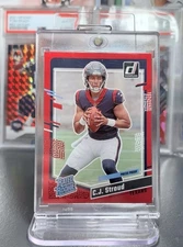 2023 Panini Donruss Rated Rookie C.J. Stroud #339 Press Proof Red (RC) 🔥🌟