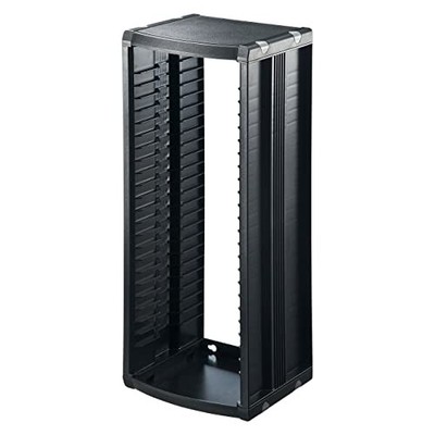 Montage Typ CD Rack 26 Disc Aufbewahrung schwarz FCD-CB26BK Japan Neu / Sanwa...