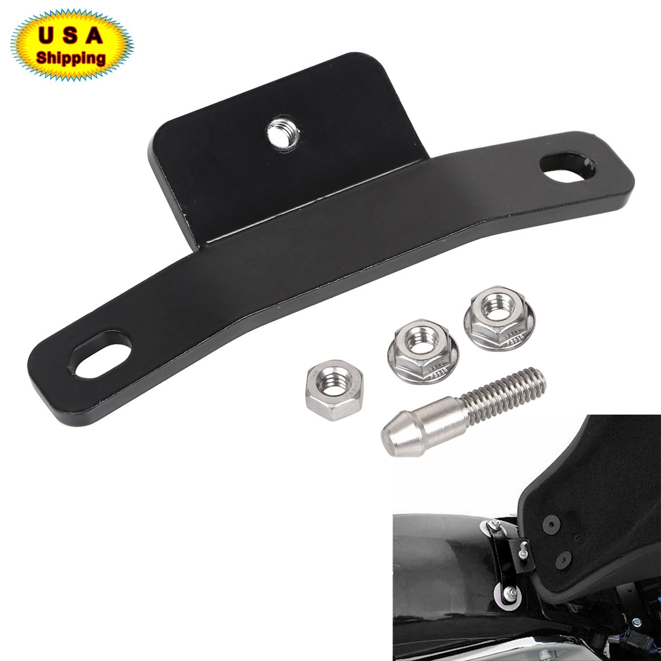 Solo Seat Bracket Mounting Kit For Harley Touring 1997-2022 Road King Glide FLTR