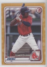 2020 Bowman Draft Gold Border /50 Gilberto Jimenez #BD-137 nd3