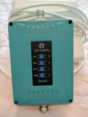 AnnTient Cell Signal Booster for LTE/Cell/PCS/AWS Networks - Image 1 of 3