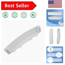 GE Dryer Handle Replacement WE01X30378 in Polished White - Easy Installation