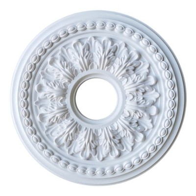Stilvolle weiße PU Deckenlampe Panel für Zuhause Leuchten 26 cm 35 cm