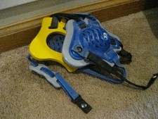 cliff keen wrestling tornado headgear blue and yellow used but great condition