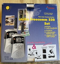 Stabo  Freecomm 220 Set, Funkgeräte Reichweite bis 5 Km, ohne Batterien!