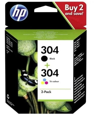 Genuine HP 304 BK/CL Multipack