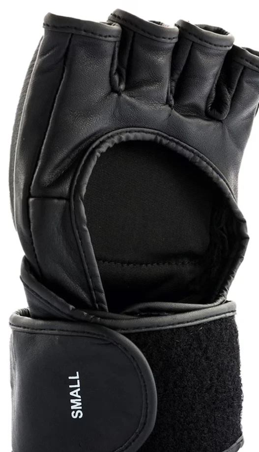 Guantes de lucha profesionales oficiales UFC negros para hombre Foto 2 de 4
