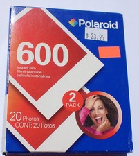 Polaroid 600 Instant Film - 20 Photos 2 pack pk Double Pack NEW Unopened
