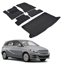 Kofferraumwanne Fu&szlig;matten Set F&uuml;r Mercedes B Klasse W247 Ab 2019