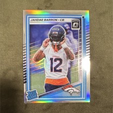2025 PANINI DONRUSS OPTIC HOLO RATED ROOKIE 207 JAHDAE BARRON, BRONCOS