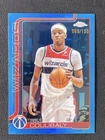2025 Topps Chrome Basketball Blue Refractor Bilal Coulibaly #208