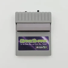 INTERACT GameShark v2.1 for Game Boy & Pocket Cheat Cartridge Gray Authentic