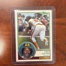 1983 Topps #482 Tony Gwynn San Diego Padres RC NR-MINT HOF NO RESERVE!