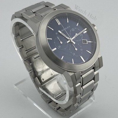 Burberry The City BU9363 Men's Watch - Silver for sale online | eBay