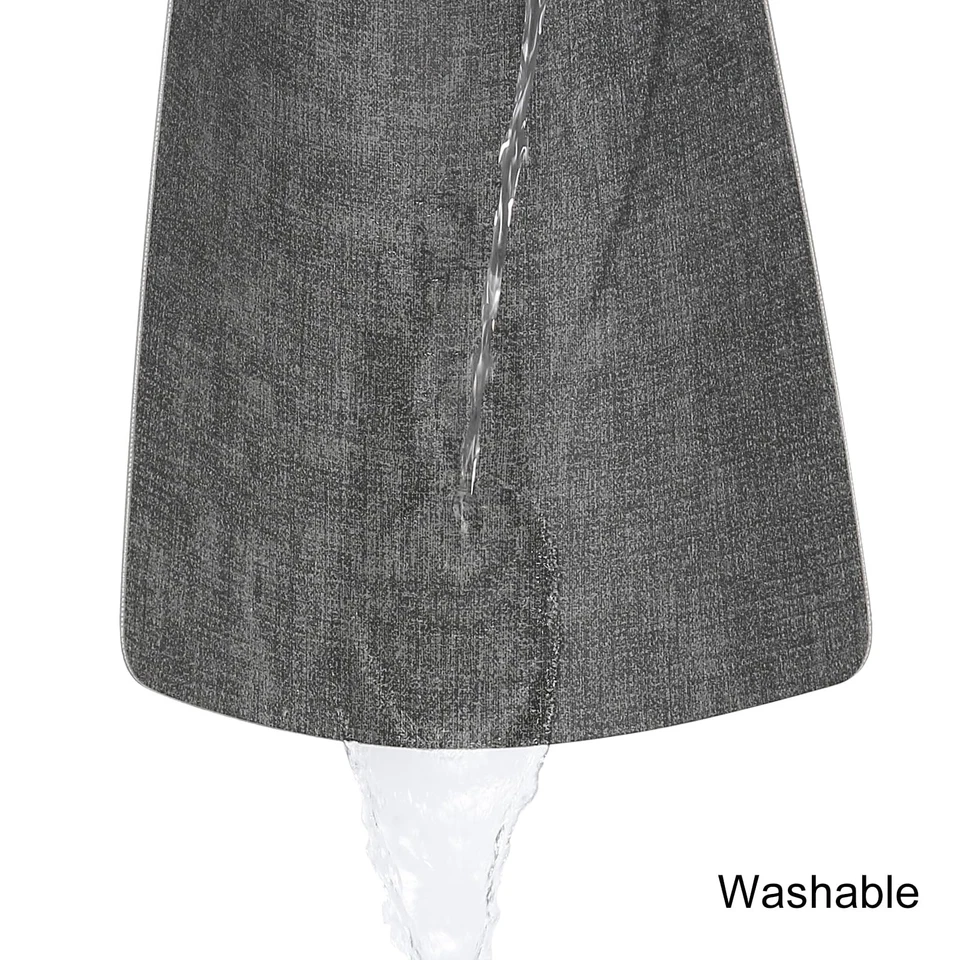 Table Runners 55 Inches Long, Dual-Sided Faux Leather Farmhouse Table Runner ... - Image 4 of 4