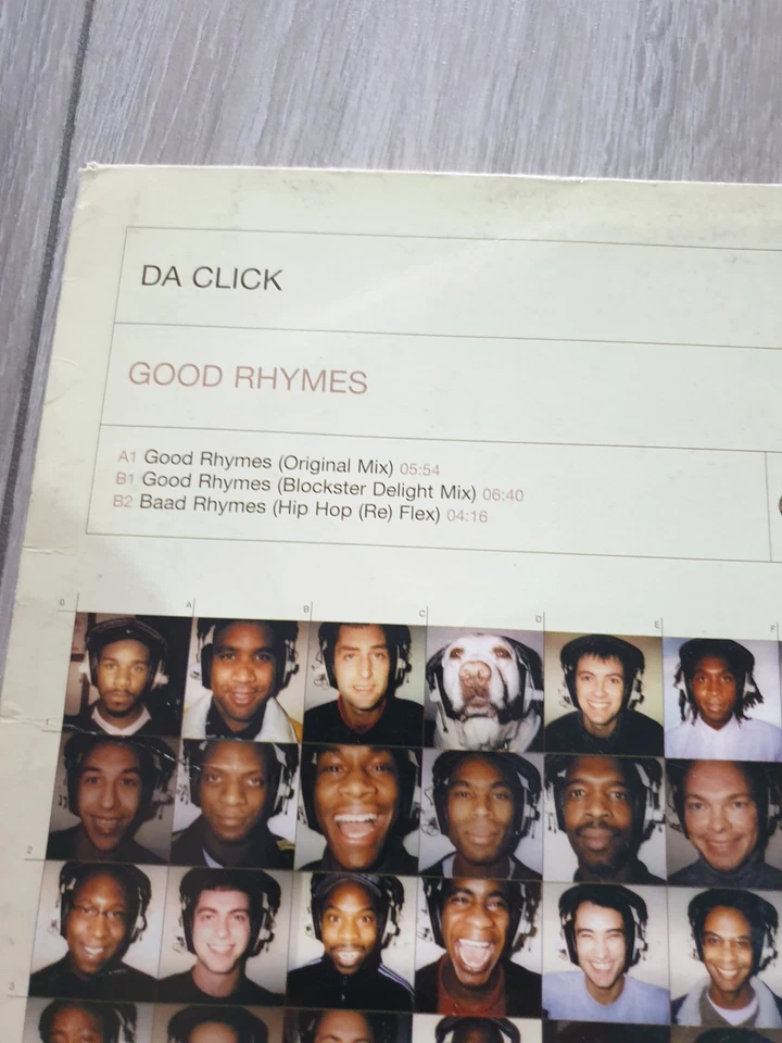DA CLICK - GOOD RHYMES : DJ PIED PIPER & MC CREED 12" vinyl UK GARAGE UKG 1998 Foto 4 de 4