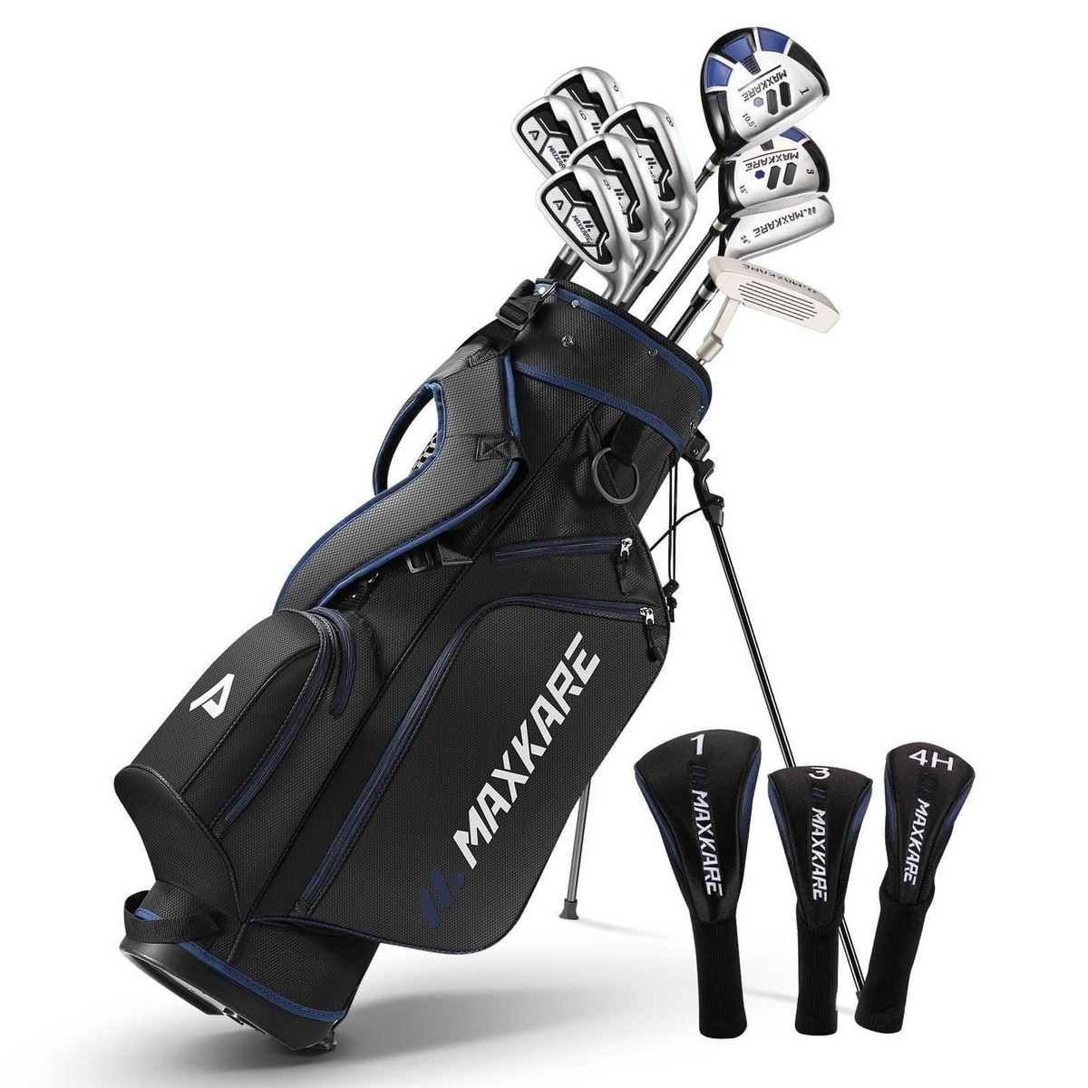 MaxKare Complete Golf Clubs Set Golf Men's Regular 9-Piece