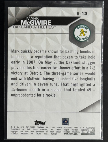 Mark McGwire *Choose Your Cards* Inserts Parallels (Updated 2/18) - Picture 21 of 47