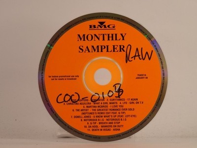 FOO FIGHTERS/EURYTHIMCS GENERATOR/17 AGAIN (Y1) 11 Track Promo CD Album includin