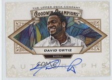 2025 Upper Deck Goodwin Champions Horizontal David Ortiz #HA-DO Auto HOF 1t2a