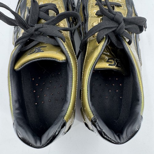 3G Belmo Tour S Gold Black Right Handed Mens Bowling Shoes Men's Size 12 - Picture 7 of 10