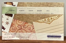 Creative Memories Ribbon Scrapbook Paper Pack & Stickers