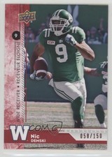 2018 Upper Deck CFL Red 58/150 Nic Demski #53 2zq
