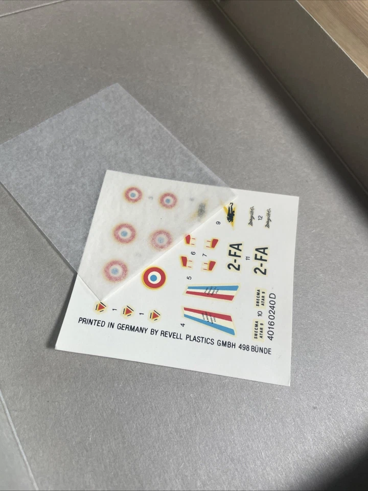 Dassault Breguet Mirage III C - 1/100 Scale Revell Ceji Unassembled kit#4016 - Image 3 of 4