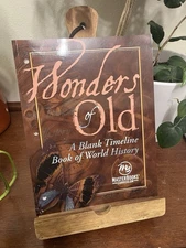 Wonders of Old : A Blank Timeline Book of World History (Masterbooks) BRAND NEW 