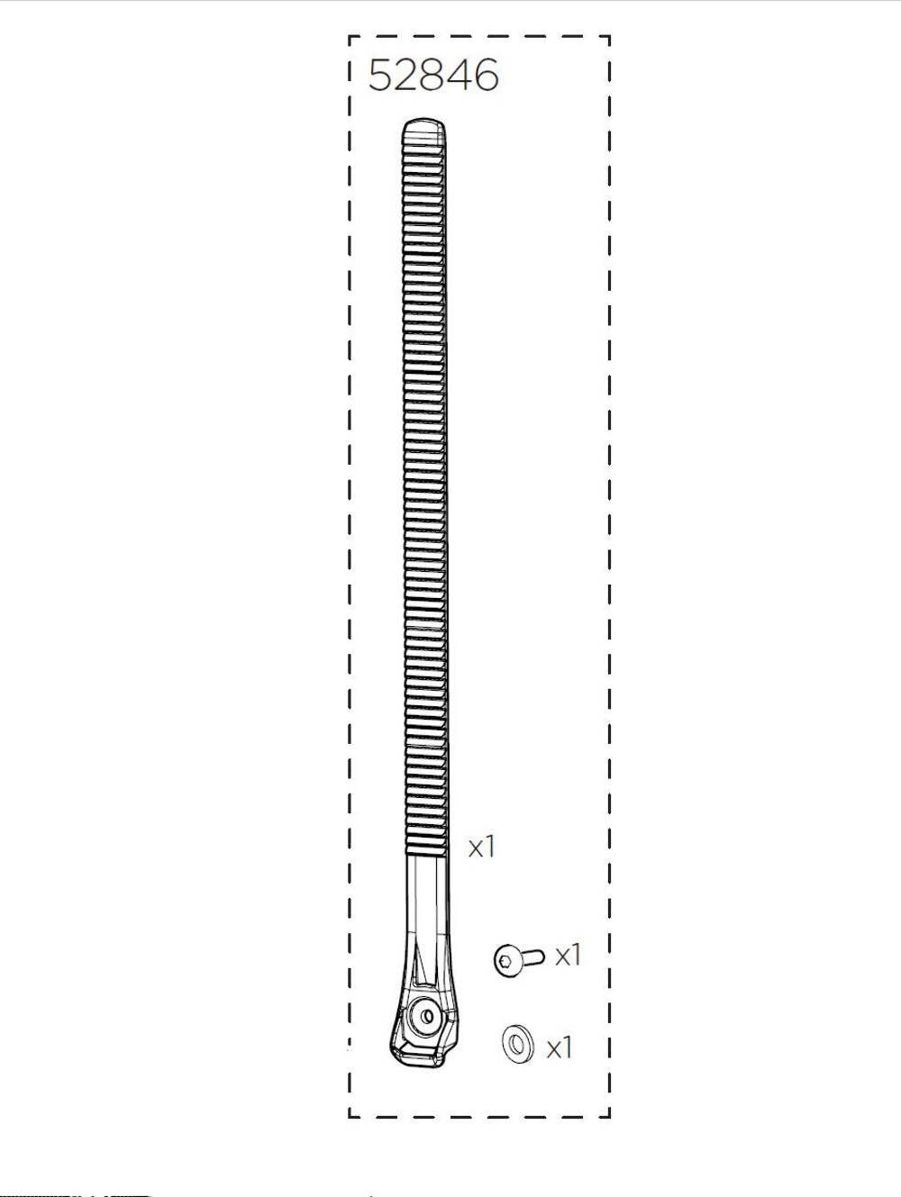 Thule 52846 Wheel Strap EasyFold XT