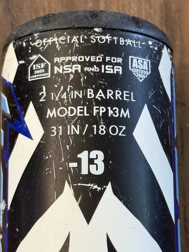 Louisville Slugger Jessica Mendoza Softballschläger 31" 18oz Composite -13 FP13M - Bild 4 von 9