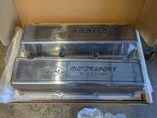 Ford Motorsport Svo M-6582-a460 Polished Aluminum Valve Covers 429460 Nos Ford Motorsport Svo M-6582-a460 Polished Aluminum Valve Covers 429460 Nos