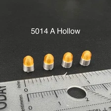 4 Pack 1/50 Vintage Amber Yellow Beacon Ray Lightbar Construction Tow Work Truck