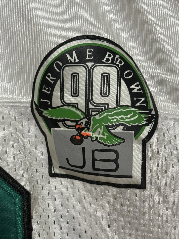 Vtg Throwback Mitchell & Ness Reggie White Philadelphia Eagles Jersey Size 48/M - Image 2 of 4