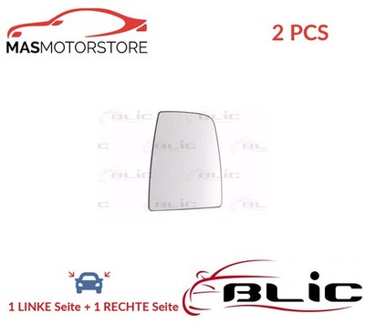 AUßENSPIEGEL SPIEGELGLAS PAAR BLIC 6102-03-2001316P 2PCS I NEU OE QUALITÄT