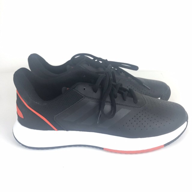adidas Men's Courtsmash Tennis Shoe SNEAKERS Black White Red Size 10 F36716 for sale online | eBay