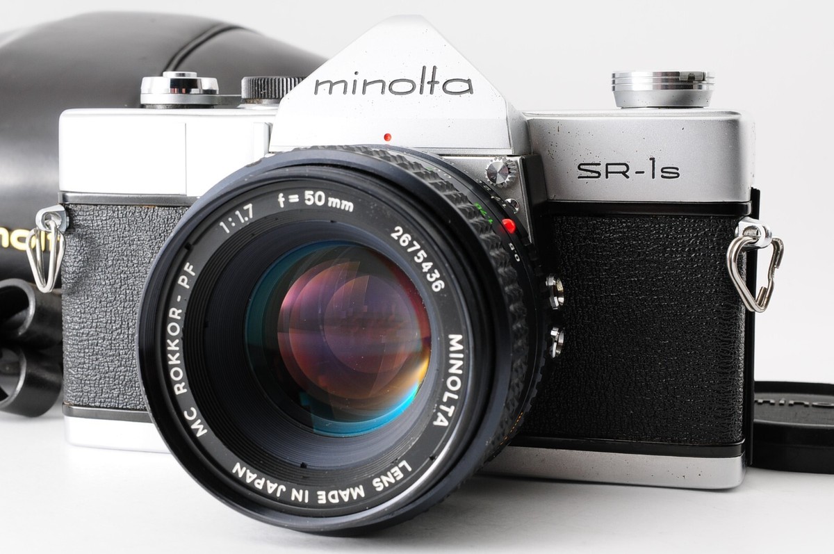 MINOLTA SR-1s MC ROKKOR-PF 55mm f1.7 687 Minolta SR-1 35mm SLR w